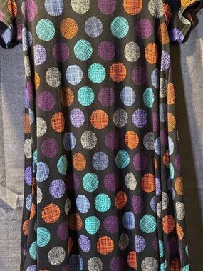 Multicolored Polka Dot Short